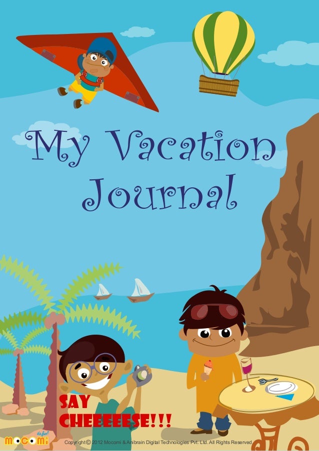 Vacation Journal for Kids – Mocomi.com