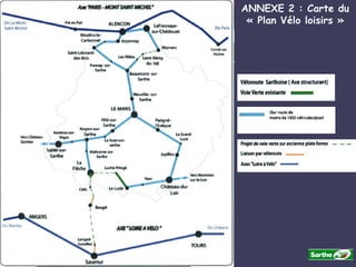 ANNEXE 2 : Carte du « Plan Vélo loisirs » 