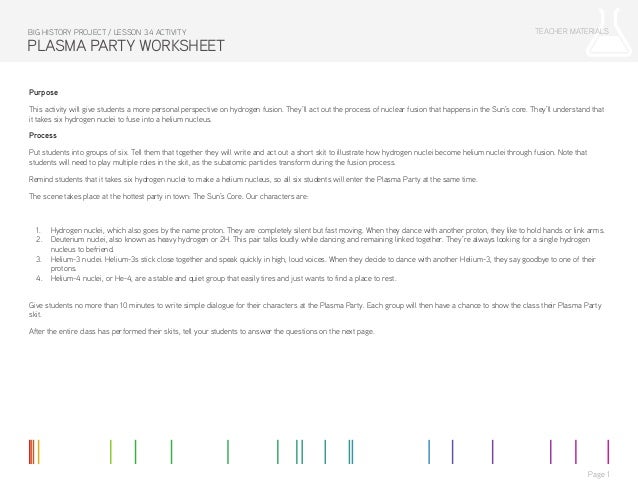 lesson 3 4 activity plasma party worksheet