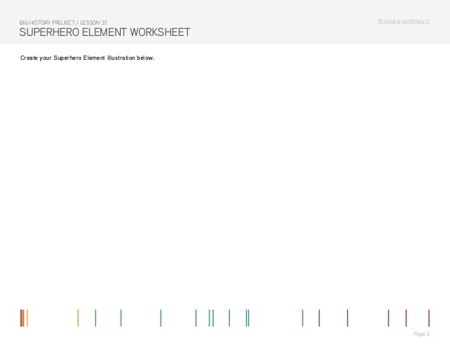 3.1 Superhero Element
