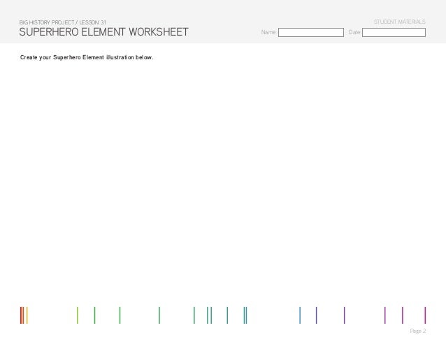 3.1 Superhero Element