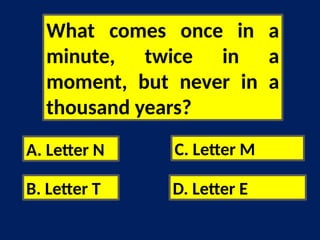 Riddles Activity for English Students in G7 | PPTX