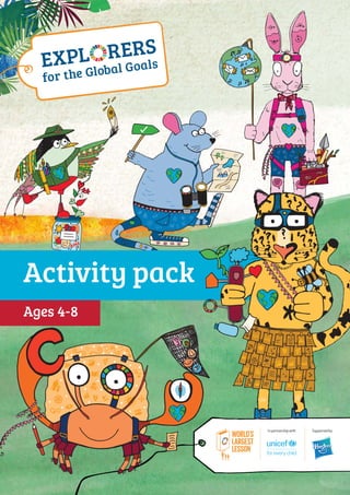 Activity pack
Ages 4-8
 