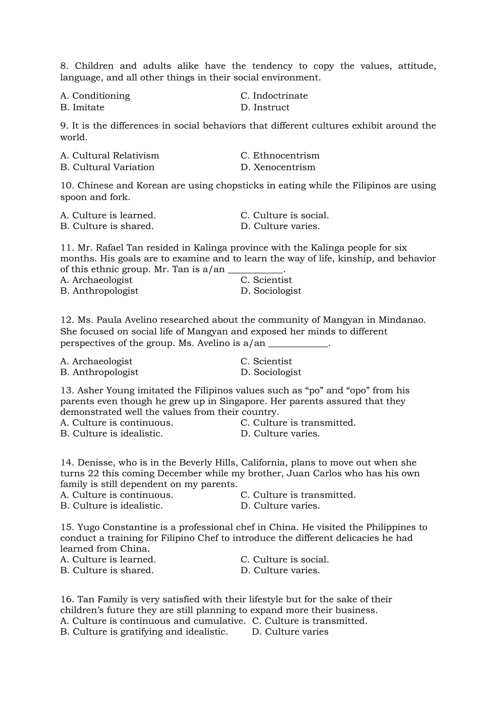 UCSP Quarter 2 Activity Sheets: Free Printable Resources for Students
