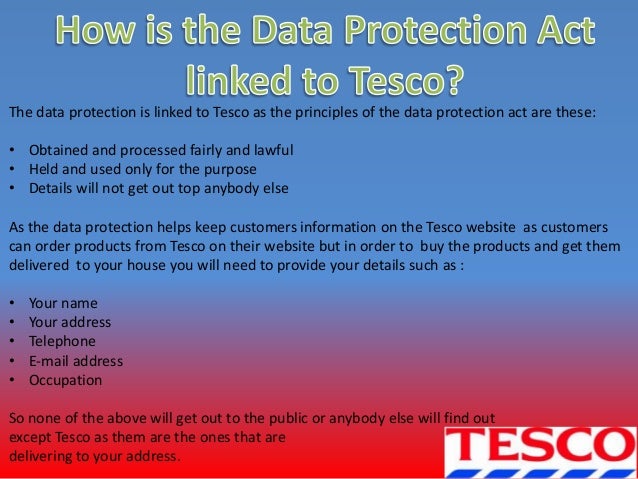 Legal Issues Data Protection Act