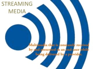STREAMING
MEDIA

 