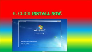 6. Click Install now.
 