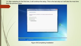 Activity 1 windows 7 installation | PPT