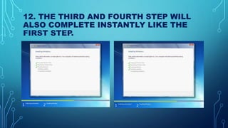 Activity 1 windows 7 installation | PPT