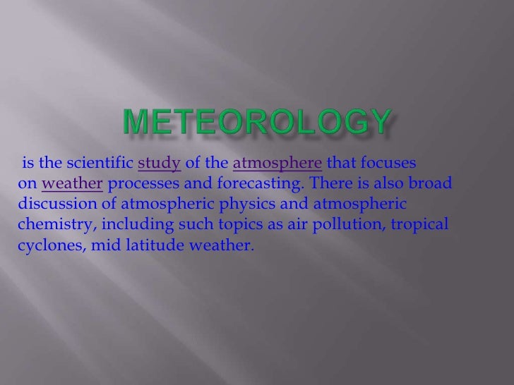 History of Meteorology and Invention of Weather Instruments