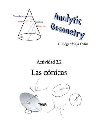 Actividad 2.2
Las cónicas
G. Edgar Mata Ortiz
 