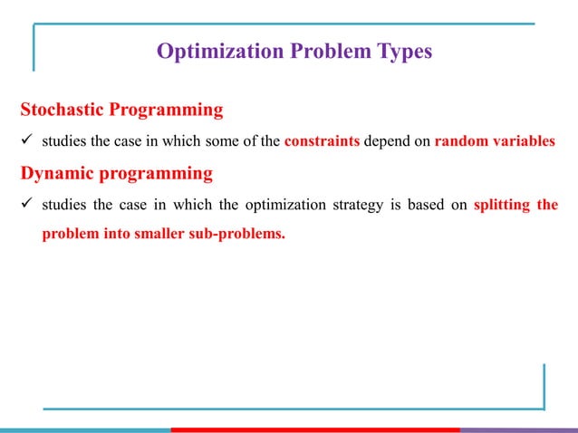 Classification of optimization Techniques | PDF | Computer Software and ...
