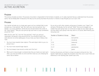 Lesson 4.0 Activity: Active Accretion | PDF