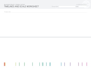 Lesson 1.1 Activity: Timelines and Scale | PDF