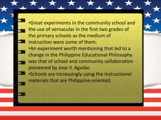 Activity 2 historical background of curriculum in the philippines | PPTX