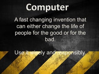 History of Computer | PPTX | Computing | Technology & Computing