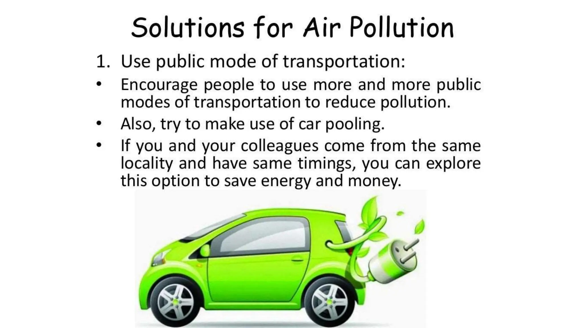 Air Pollution PPT | University Presentation