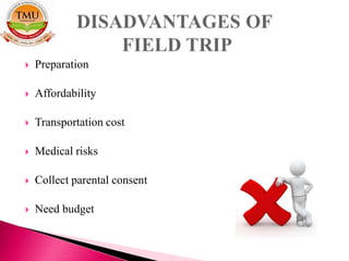  Preparation
 Affordability
 Transportation cost
 Medical risks
 Collect parental consent
 Need budget
 