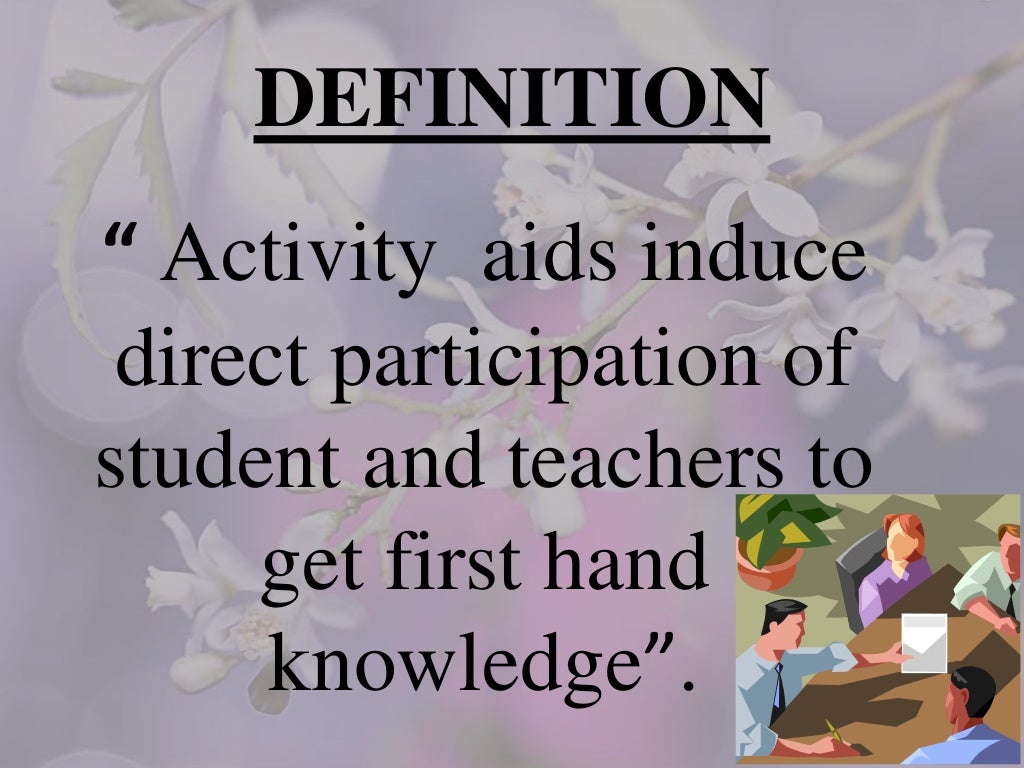 Activity aids ppt