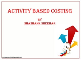 ACTIVITY BASED COSTING
            BY
     ShAShANk ShEkhAr
 