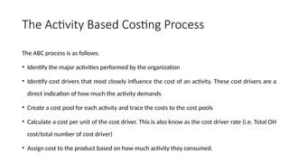Comprehensive Guide to Activity Based Costing (ABC) System for Accurate ...