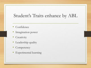 Science Activity based learning | PPT