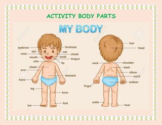 ACTIVITY BODY PARTS
 