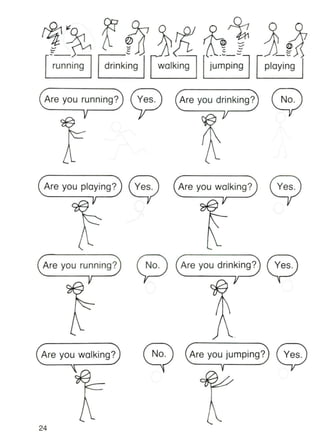 •
running
[
n"-
/ I
.... '-
~
---~
--
drinking walking
@ ~
- ~
- -- -- ...._-
• •
Jumping playing
No.Yes.Are you running?
Yes.Are you walking?
/'
"Are you playing?
'- /
11.,...J
".
.........
No. Are you drinking? Yes.Are you running?
Are you walking?
/' "No. Are you jumping? Yes.
'-
24
 