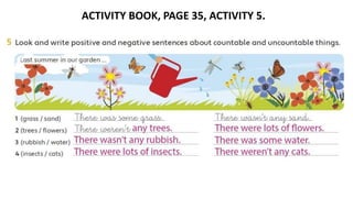 ACTIVITY BOOK, PAGE 35, ACTIVITY 5.