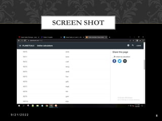 SCREEN SHOTS
9 / 2 1 / 2 0 2 2 8
SCREEN SHOT
 