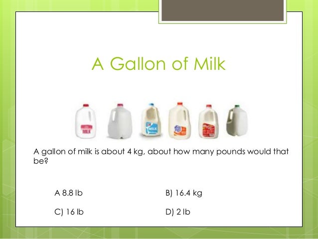 A Gallon A Gallon