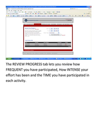 Activity Log Tutorial