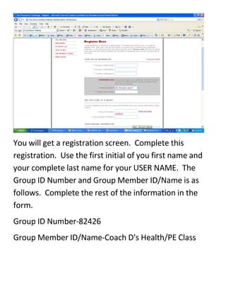 Activity Log Tutorial