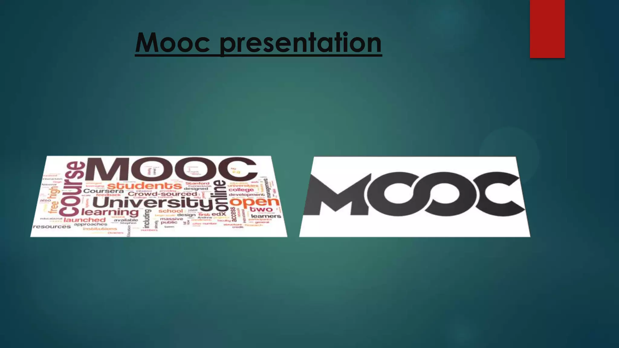 Mooc presentation