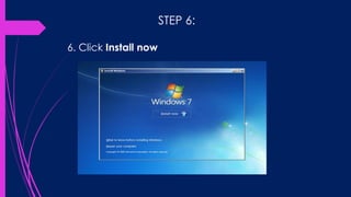 STEP 6:
6. Click Install now
 