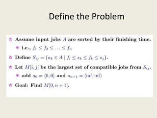 Activity selection problem | PPTX