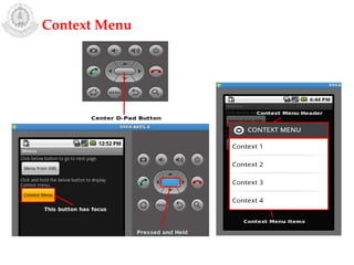 Context Menu
 