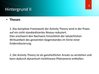 Activity Theory in der informationswissenschaft   eine Neubewertung 2013 (Szepanski)