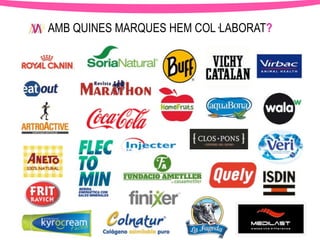 AMB QUINES MARQUES HEM COL·LABORAT?

 