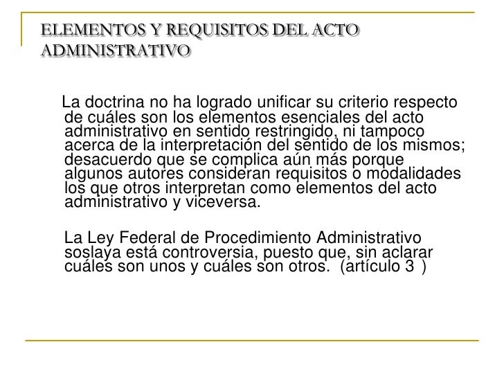 Acto administrativo Modulo II
