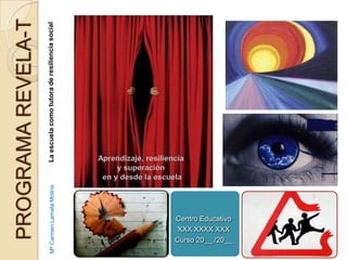 PROGRAMA REVELA-T




                    Centro Educativo
                     XXX XXXX XXX
                    Curso 20__ /20__
 