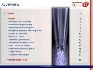 Acto It Consulting   Institucional