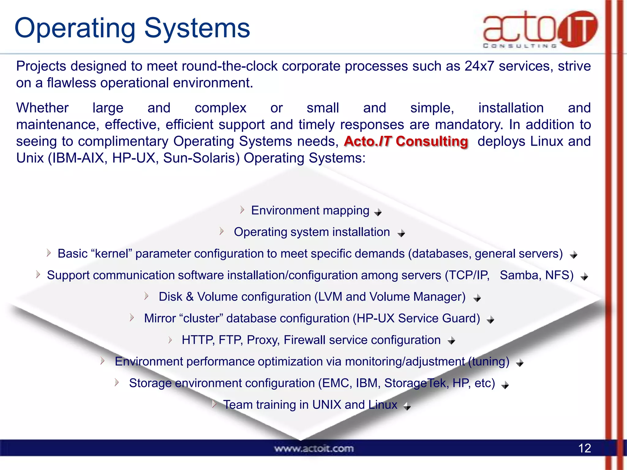 Acto It Consulting   Presentation