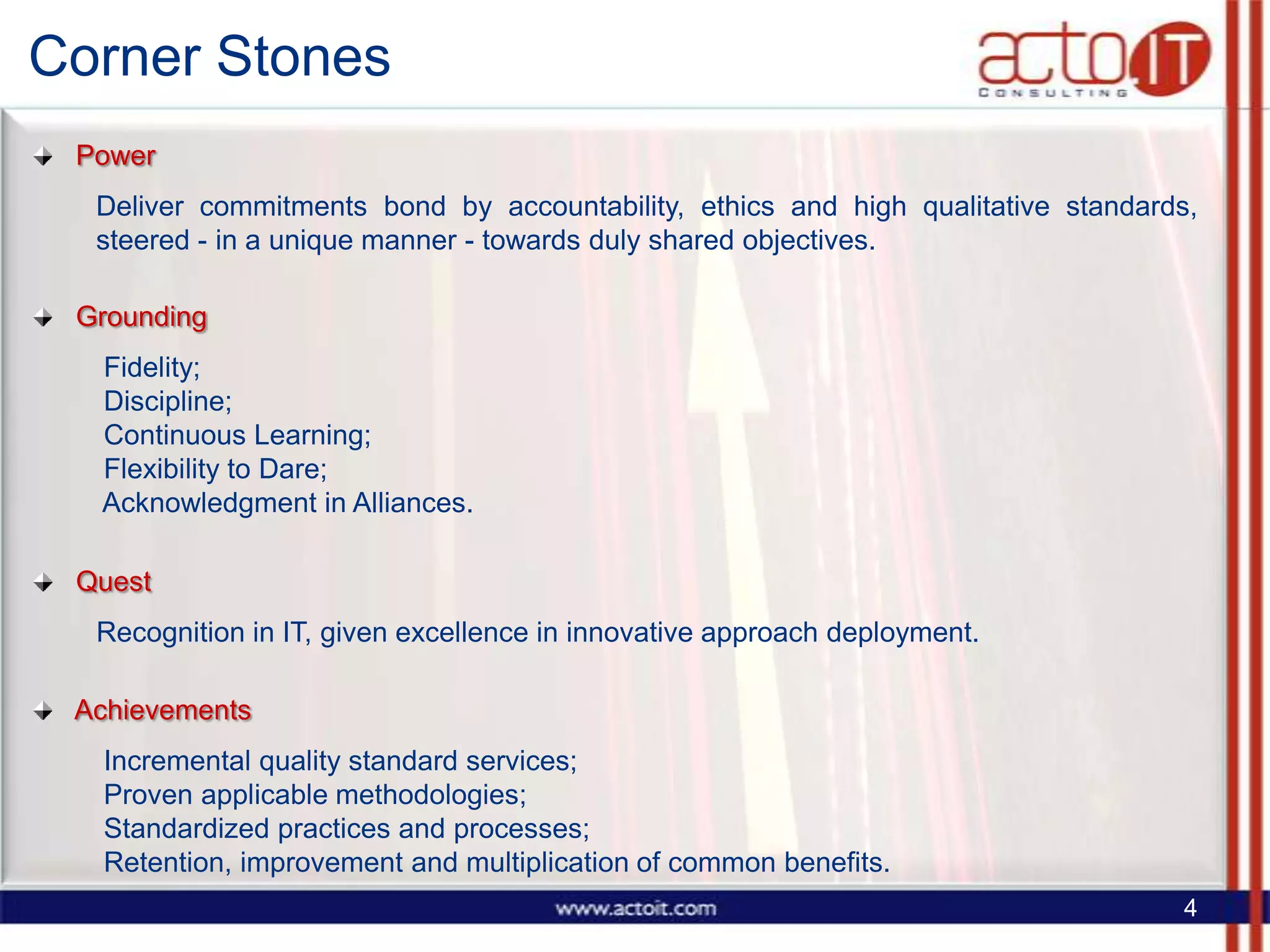 Acto It Consulting   Presentation