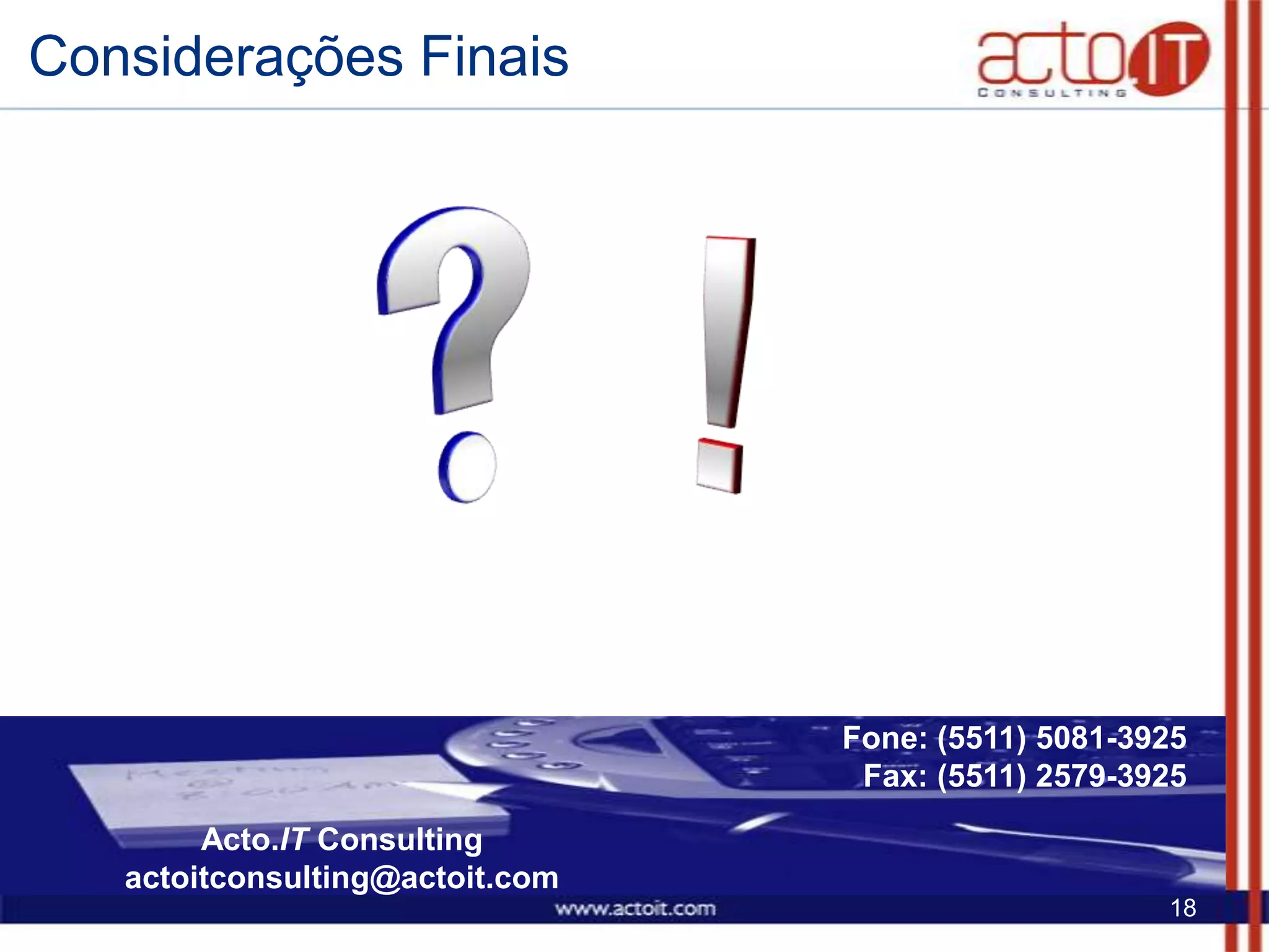 Acto It Consulting Institucional