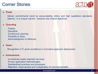 Acto It Consulting Presentation