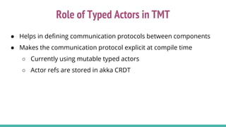 Actor based architecture for world's largest telescope | PPT