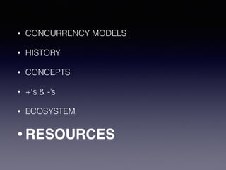 Actor model : A Different Concurrency Approach | PPT