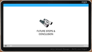 FUTURE STEPS &
CONCLUSION
17:2220
 