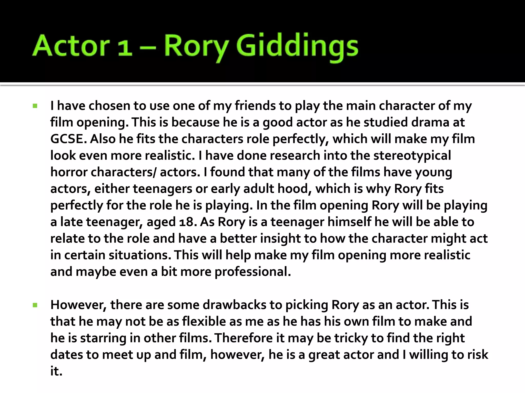 Actors analysis | PPT